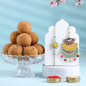 Regal Bhaiya Bhabhi Rakhis N Besan Ladoo