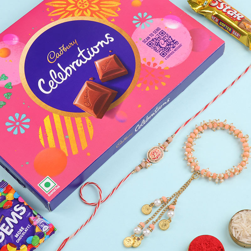 Regal Bhaiya Bhabhi Rakhis With Chocolate Box