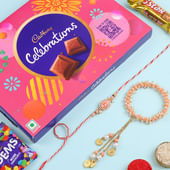 Regal Bhaiya Bhabhi Rakhis With Chocolate Box