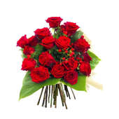 Regal Carmine Rose Bouquet
