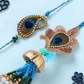 Regal Mor Pankh Bhaiya Bhabhi Rakhis