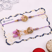Fancy Rakhi for Bhaiya Bhabhi