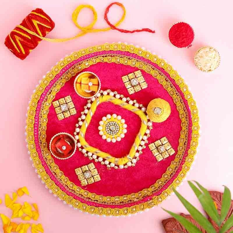 Regal Pearl Bhai Dooj Thali