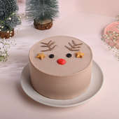 Reindeer Xmas Chocolate Mini Cake