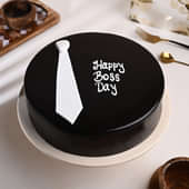 Rich Choco Truffle Boss Day Cake