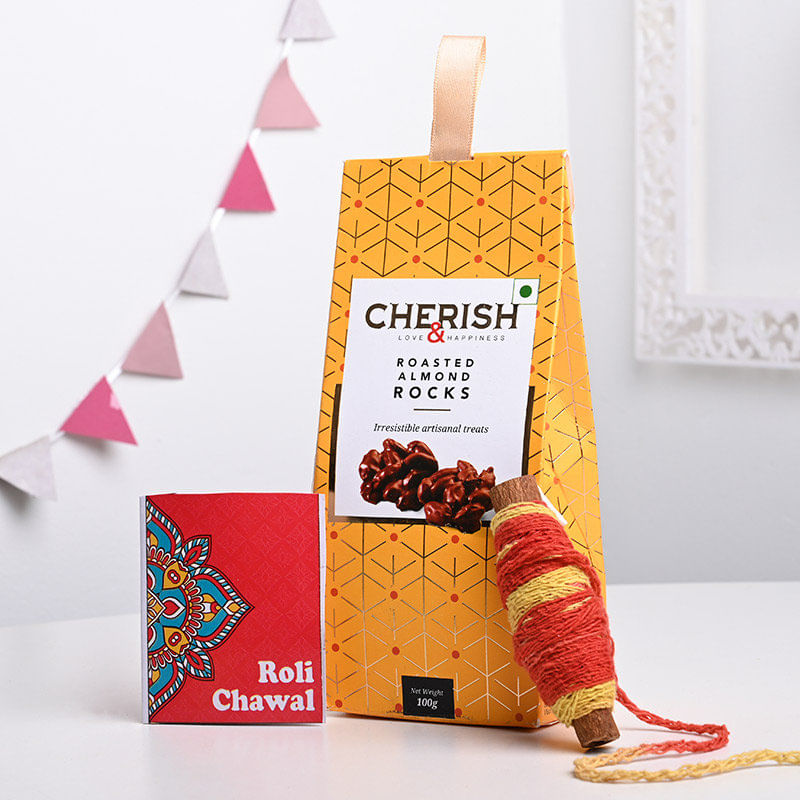 Designer Thali N Choco Hamper online