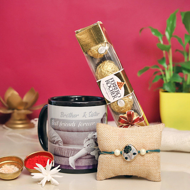 Rocher Rakhi Mug Hamper