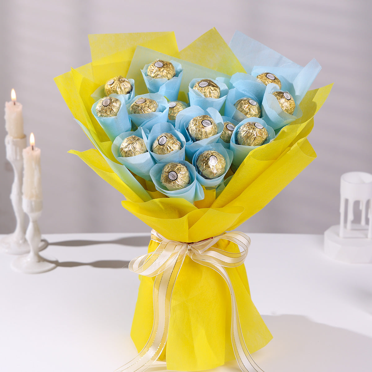16 Ferrero Rocher Chocolate Bouquet