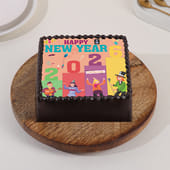 Rock N Roll New Year Cake