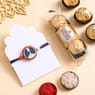Space Rocket Kids Rakhi With Ferrero Rocher