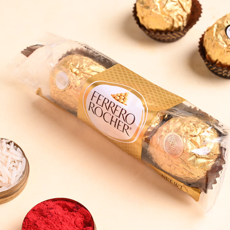 Rocket Kids Rakhi With Ferrero Rocher