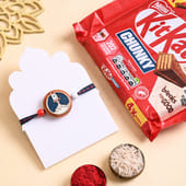 Rocket Kids Rakhi With Kitkat Chocolates