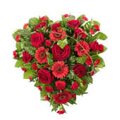 Romantic Arrangement Of Red Roses