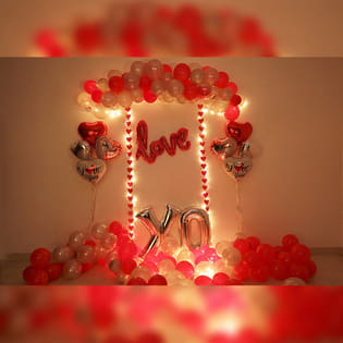 Romantic Balloon Decoration