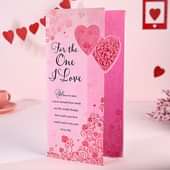 Romantic Card For The One You Love