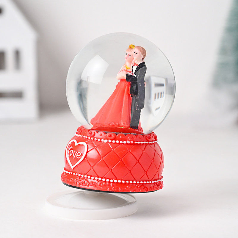 Romantic Couple Crystal Ball
