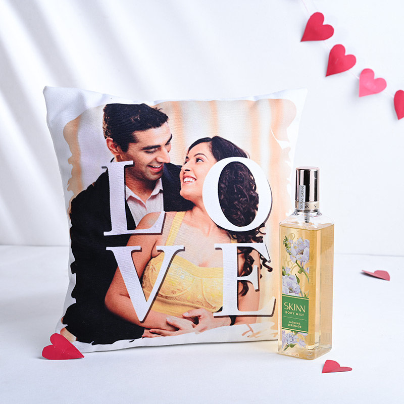 Romantic Duo Of Cushion And Body Mist