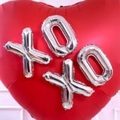 Xoxo Heart Balloon Set