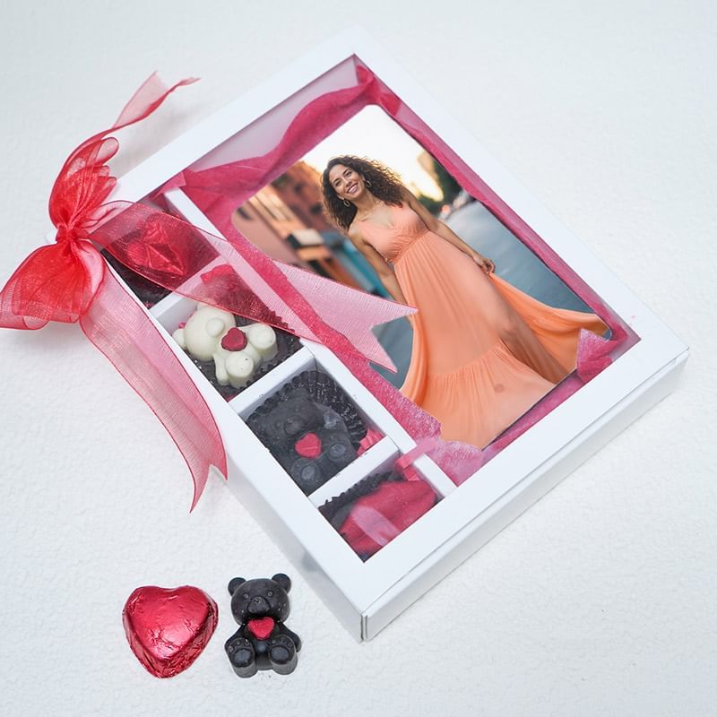 Romantic Personalised Chocolate Box