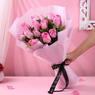 Romantic Reverie In Pink Roses