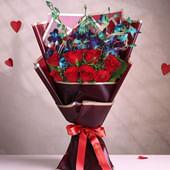 Rose And Orchid love bouquet