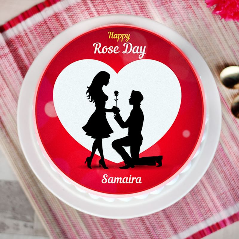 Buy Proposal Theme Cake Online
