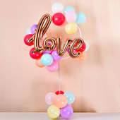 Rose Gold Love Proposal Balloon