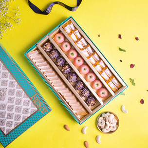 Rose Katli Laddoo Baklava Chana Badam Bite N Balushahi