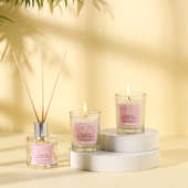Rose And Oud Candle Ensemble