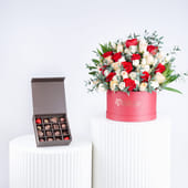 Rose N Chocolate Indulgent Gift Combo
