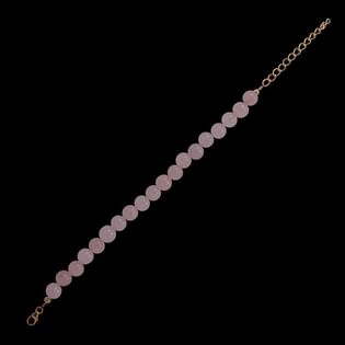 Sterling Silver Rose Quartz Bracelet
