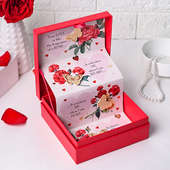 Rose Red Trail Box For Valentine