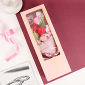 Buy Rose and Teddy Gift Online