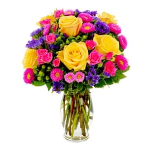 Roses Aster N Statice