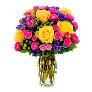 Roses Aster N Statice