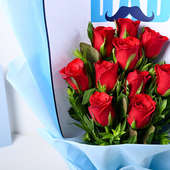 Roses For Fatherly Love - Close View