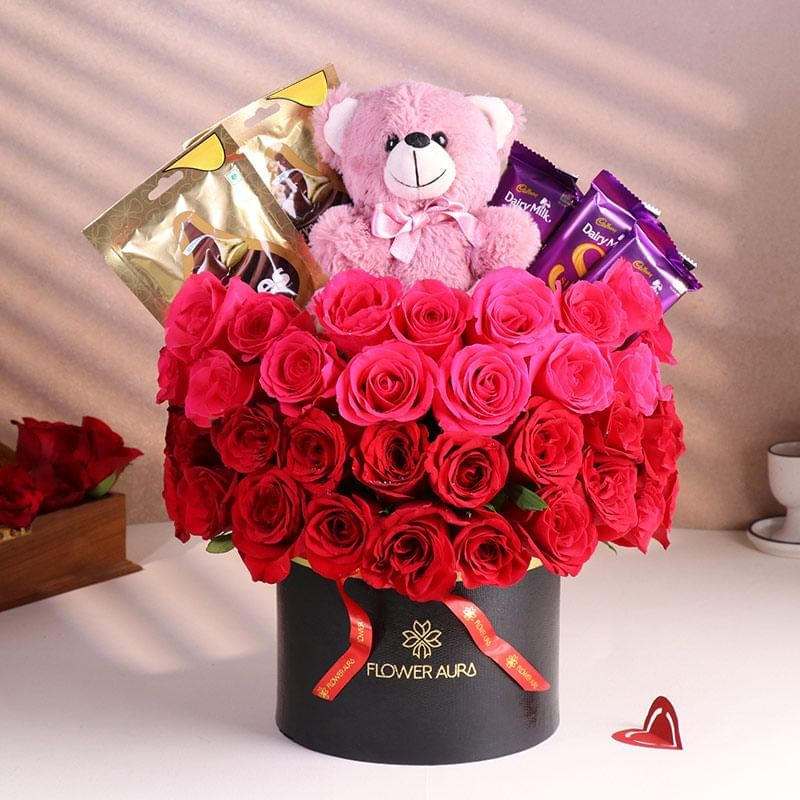 Roses N Romantic Treasures Box