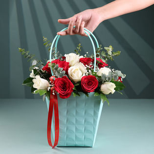 Roses Weaving Love And Peace