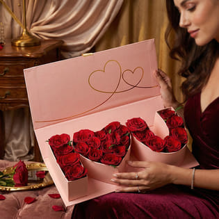 Roses Wrapped in Romance