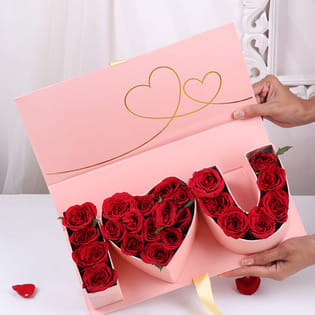 Roses Wrapped in Romance