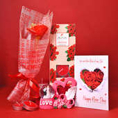 Buy Rosey Rose Hamper for Valentine