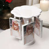 personalised Rotating Picture Showpiece Top View