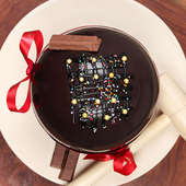 Round Choco Pinata Cake - Chocolate Pinata Cake Order Online