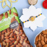 Royal Beads Rakhi With Almond Delight