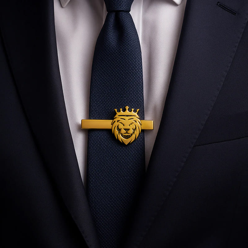 Royal Lion Tie Clip