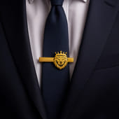 Royal Lion Tie Clip