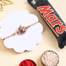 Royal Meenakari Rakhi With Mars Chocolate