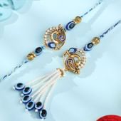 Royal Peacock Bhaiya Bhabhi Rakhis