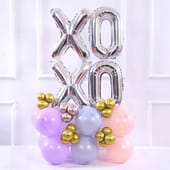 Ethereal Pastel Xoxo Balloon Decor