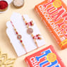 Royal Ruby Bhaiya Bhabhi Rakhi N Two Choco Bars